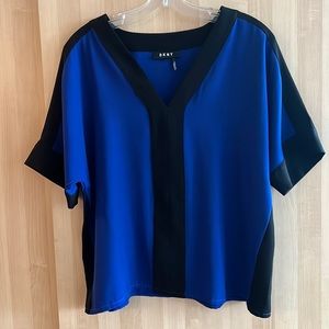 DKNY: short sleeve blouse